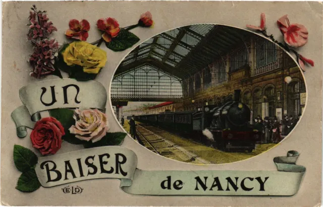 CPA Un Kisser de Nancy (277050)