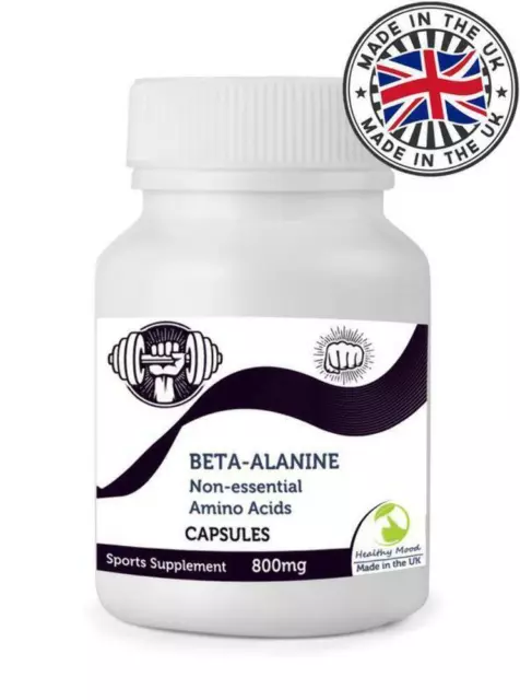 Beta-Alanine 60 Capsules Amino Acid Pills