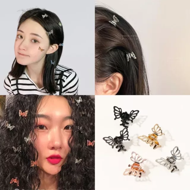Fairy Bow Hairpin Hollow Out Design Hair Grasping New Bowknot Hair Clips  Women