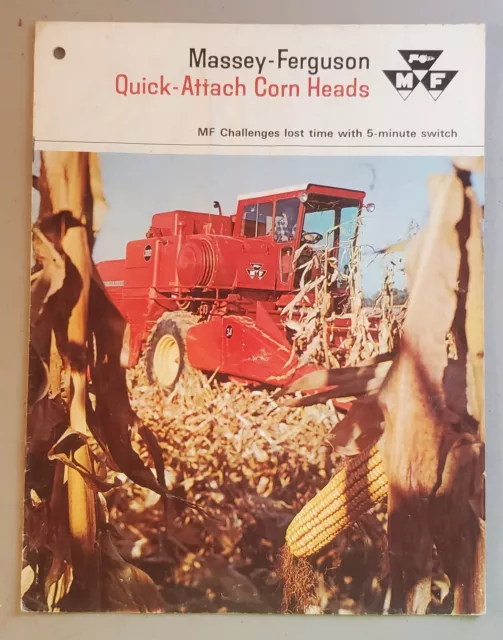 Massey Ferguson Quick Attach Corn Heads Sales Brochure