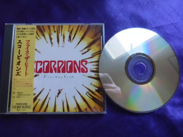 Scorpions  Face the heat CD Japon avec OBI et deux titres bonus 1993