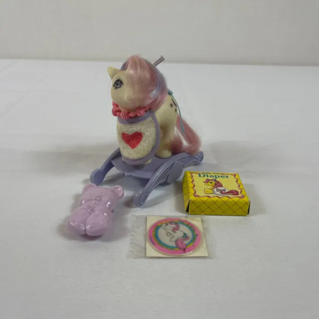 Vintage G1 My Little Pony Baby Moondancer Accessories