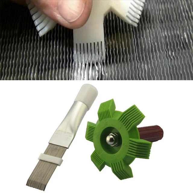 Refroidisseur Aileron Peigne Kit Compact Refrigeration Outil Vert Après Repair
