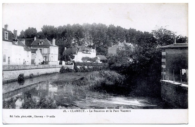 (S-119946) FRANCE - 58 - CLAMECY CPA      SATIN  ed.