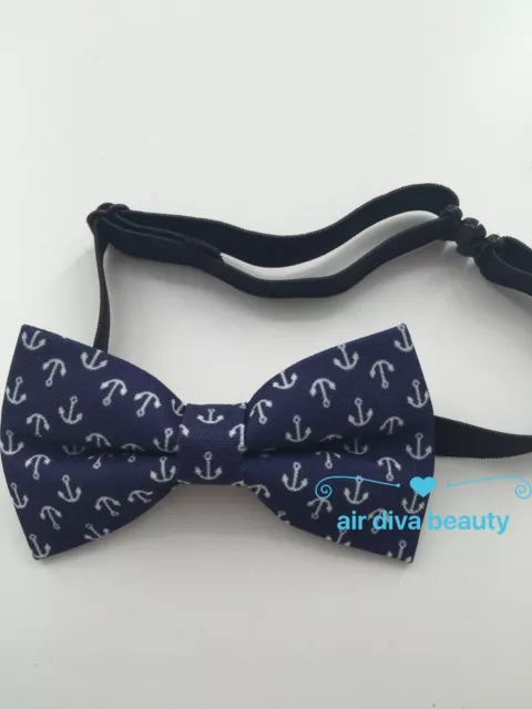 Kid Child Boy Girl Navy Sailor Marine Anchor Costume Party neck Bow tie bowtie 2