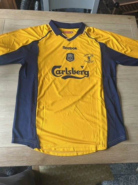 Liverpool リバプールFC FAカップファイナル2001 シャツ L Liverpool リバプールFC FAカップファイナル2001 シャツ L Liverpool