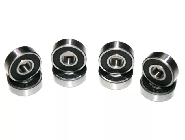 608RS 608-2RS BEARINGS RUBBER SEALED 8mm x 22mm x 7mm SKATEBOARD PUSH SCOOTER