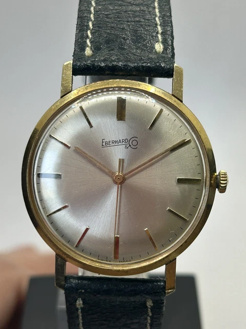 Orologio Eberhard  anni '50/60 in oro 18Kt