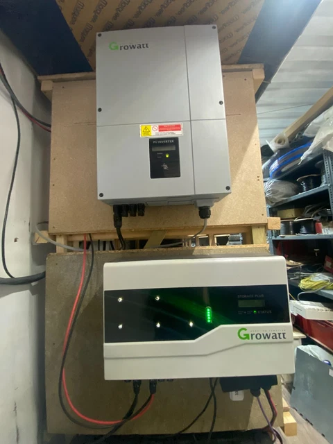 GROWATT SP2000 HYBRID, GBLI5001 5kW Battery, 3600MTL inverter, ShineLan ...