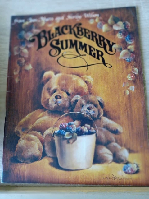 Libro de instrucciones de pintura de verano de Blackberry Jean Myers y Shirley Wilson