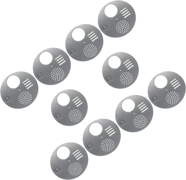 WEICHUAN 10PCS Bee Hive Nuc Box Entrance Gates Entrance Disc (Diameter:4.84