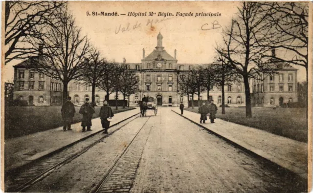 CPA St-MANDÉ - Hopital Mme Bégin. Facade principale (519666)