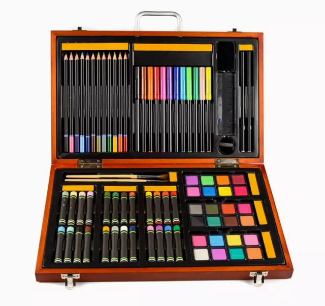 Deluxe Art Set 82 Pieces Professional Art Kit for Adult