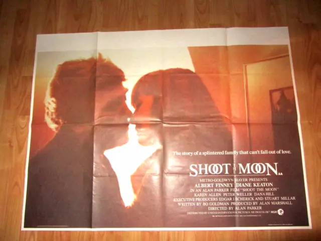 SHOOT THE MOON 1982 (Quad) Albert Finney Diane Keaton