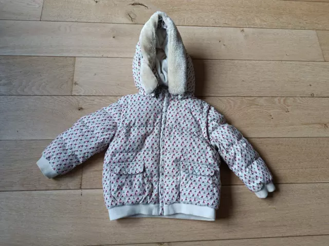 Manteau Doudoune Hiver Petit-Bateau Enfant Bébé Enfant 36 Mois 3 ans Chaud