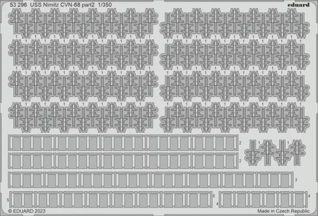 Eduard Accessories BIG5369 - 1:3 50 Uss Nimitz CVN-68 Partie I - Neuf