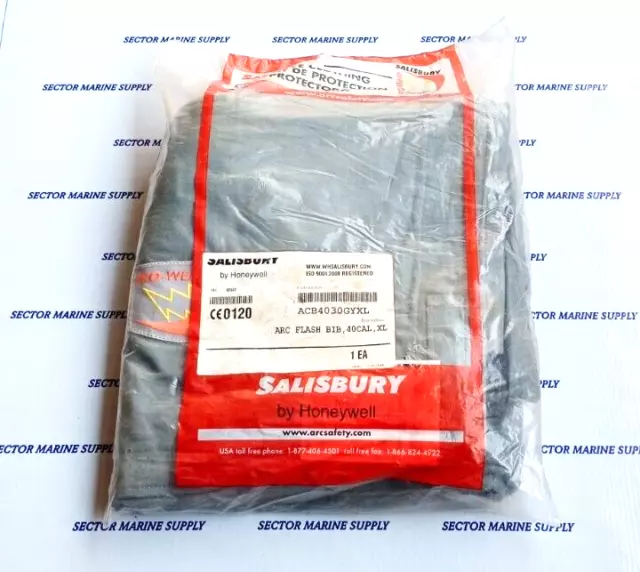 Bavoir Salisbury Arc Flash, 40Cal, Xl. Acb4030Gyxl 2