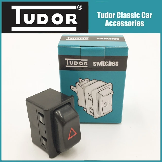 MGB AND MG Midget Hazard Warning Rocker Switch BHA5267 by Tudor £9.95 PicClick UK