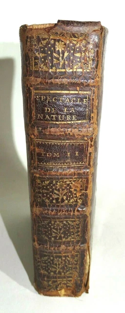 Abbé Pluche - Le Spectacle De La Nature & Démonstration évangélique - Édition Originale Cuir, XVIIIe
