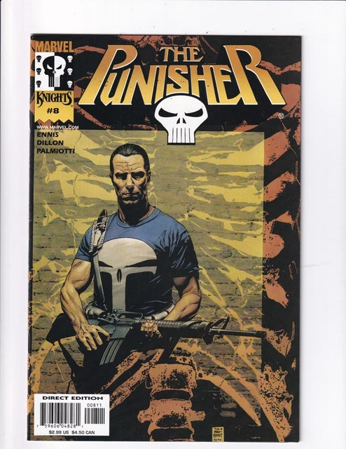Punisher #8 NM Marvel Knights 2000 Garth Ennis & Steve Dillon Bag/Boarded