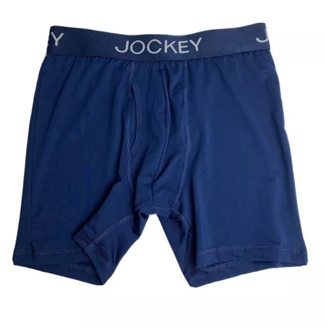 Jockey Generation Mens Micro Stretch Boxer Brief Fly Front Quick Dry Small