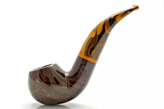 Savinelli Pipe Tigre Noir 642/130 MM / Hauteur 40 MM / Trou 20 9 MM