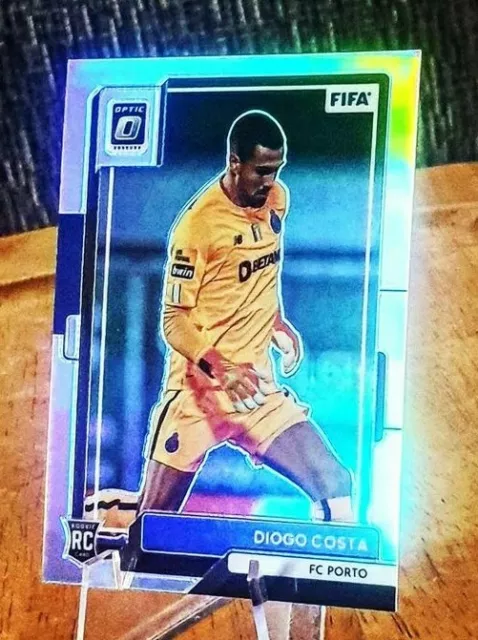 Panini Donruss Soccer Optic Silver Holo Prizm Rookie Diogo Costa + Free Cards