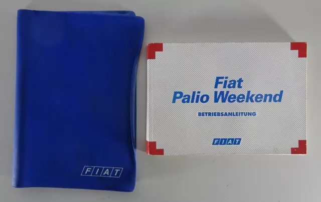 Manual de Instrucciones + Servicio / Fiat Palio Fin Semana Stand 12/1997