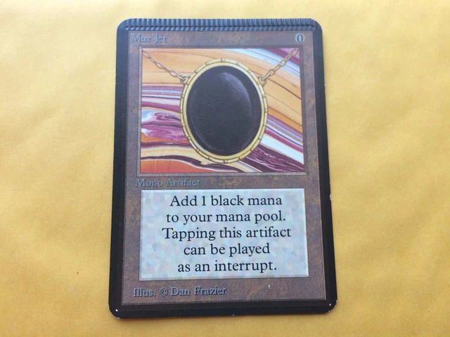 CRIMPED ALPHA MOX Jet Misprint MTG Magic Card Power 9 NM- $9,999.99 - PicClick CRIMPED ALPHA MOX Jet Misprint MTG Magic Card Power 9 NM- $9,999.99 - PicClick