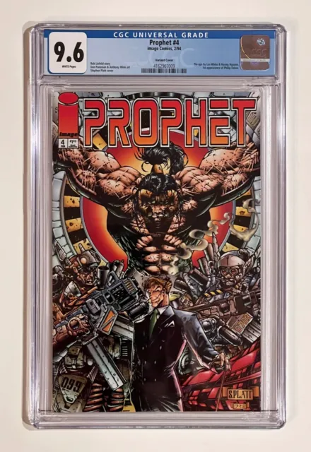 Prophet #4 CGC 9.6 Stephen Platt variant cover - Image Comics