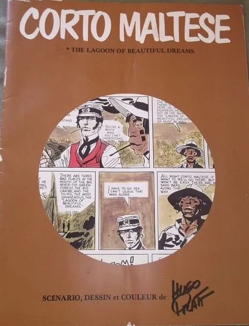 Hugo PRATT : Rendez-vous : Corto Maltese Canvas Fine Art Print 65 x 65 cm