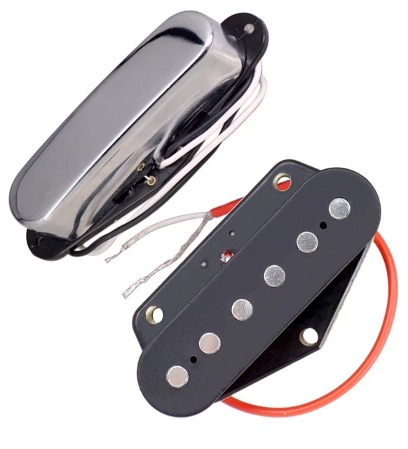 Set Pickup Epiphone Per Chitarra Jazzmaster | Single Coil Bianco | Manico E Ponte