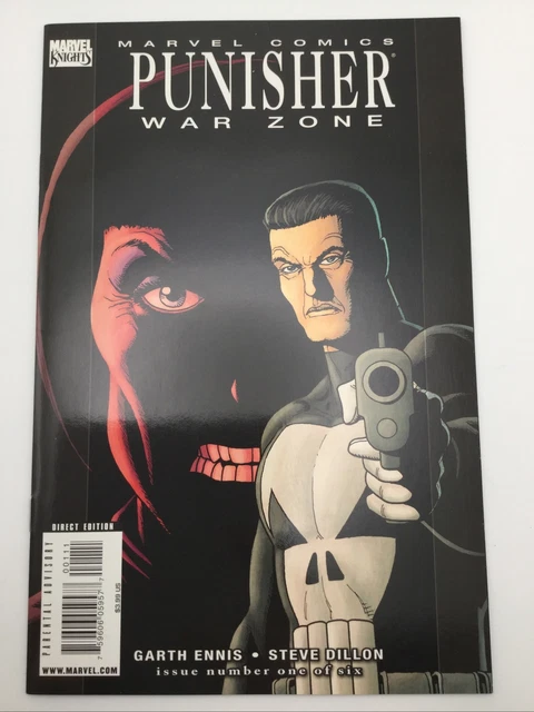 Punisher War Zone #1 NM Marvel Knights 2009 Garth Ennis