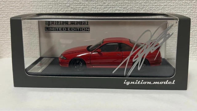 IGNITION MODEL IG 1/18 NISSAN sKYLINE GT-R nismo R33 400R Red IG2253 £ ...