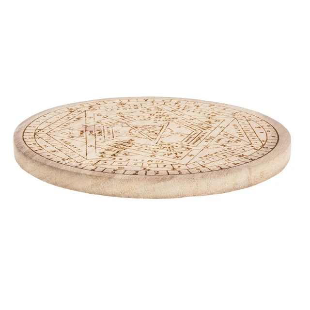 CALENDRIER WICCA PLANCHE De Rune Pentagramme - Accessoire Religieux ...