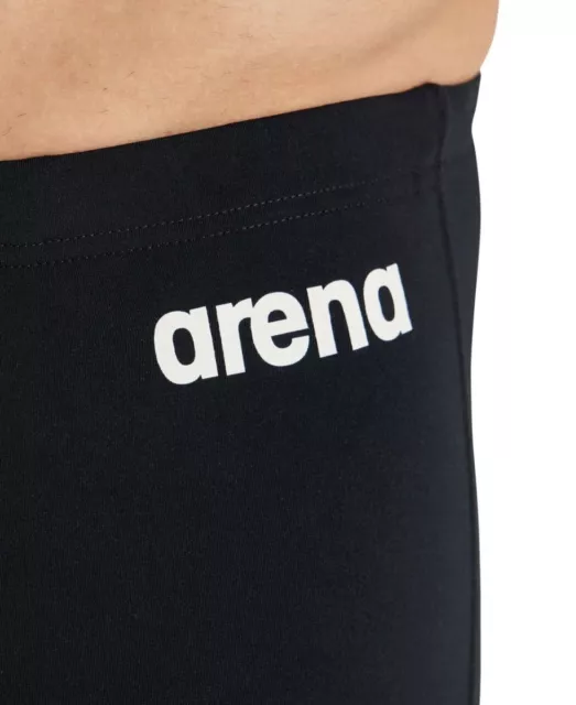 Arena Men's Team Swim Solid Jammer Swimming Trunks Shorts Swimsuit Black BNWT 2