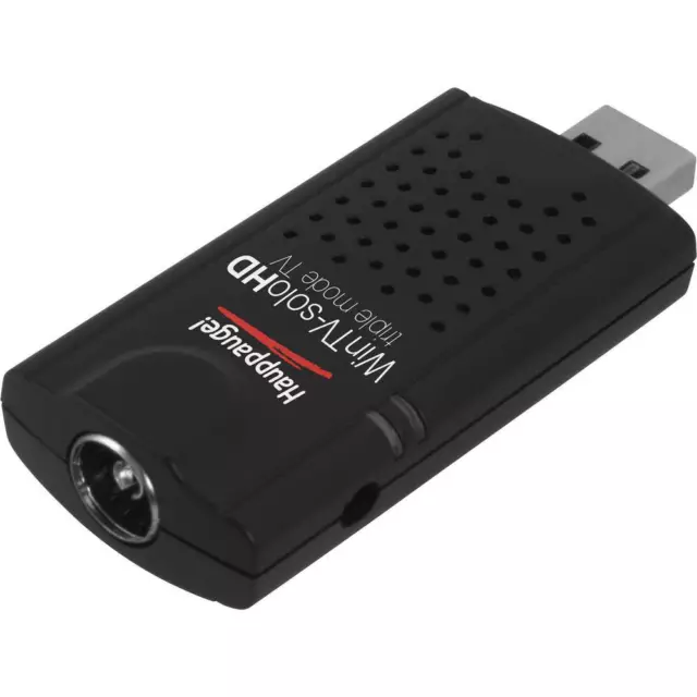 Clé TV Hauppauge WinTV-Solo HD avec antenne TNT, avec télécommande, fonction