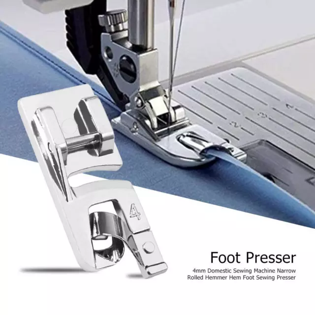 Broadroot. Prensatelas Universal, Máquina de coser doméstica de 4 mm Dobladillo