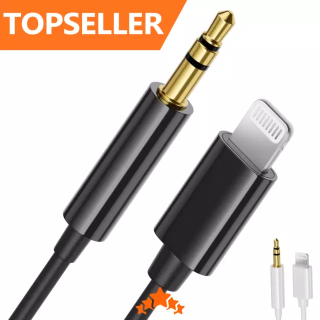 iPhone Aux Adapter Kabel 3,5 mm Klinke Stecker für iPhone X 11 12 13 Pro Max