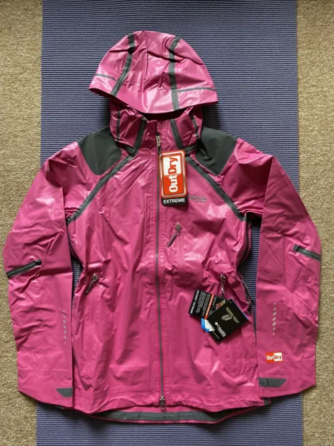 Columbia Titanium Outdry Ex Diamond Shell Jacket, Pink, XS. MSRP $400 3