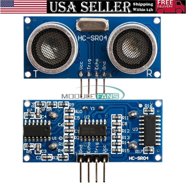 HC-SR04 ULTRASONIC DISTANCE Measuring Transducer Sensor Module for ...