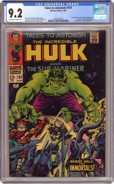 Tales to Astonish #101 CGC 9.2 1968 4224223017 Tales to Astonish #101 CGC 9.2 1968 4224223017