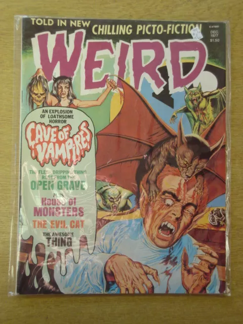 Weird Vol 10 #3 F/Vf Eerie Horror Magazine