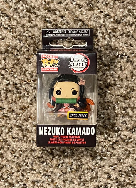 NINJAMO Demon Slayer Keychain – Nezuko Kamado Holding Tanjiro, PVC Anime Collectible - View #4