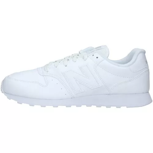 Scarpe Uomo New Balance 500 Classic Sneakers Sportive in Ecopelle Bianche White