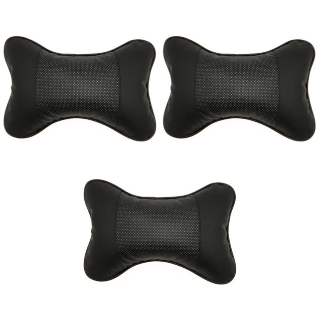 3 Count Car Neck Cushion Car Seat Neck Support Head Rest Pillow Car Headrest