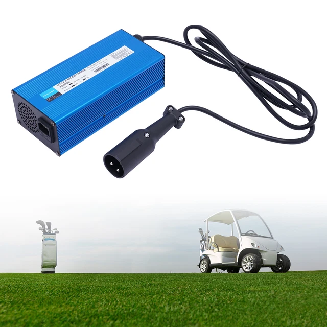 3 PIN 600W 10A 48V Golf Cart Battery Charger Trickle Charging Device