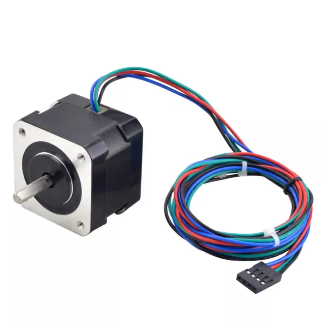 STEPPERONLINE Nema 17 Stepper Motor 37oz.in 12V 0.4A 42x34mm 3D Pinter DIY CNC 2