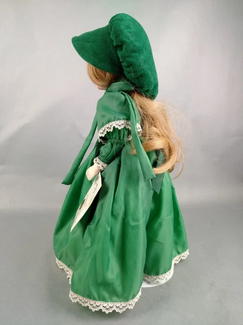 Marjorie Spangler Limited Edition Porcelain Doll Original With Tag & Stand 16" 4