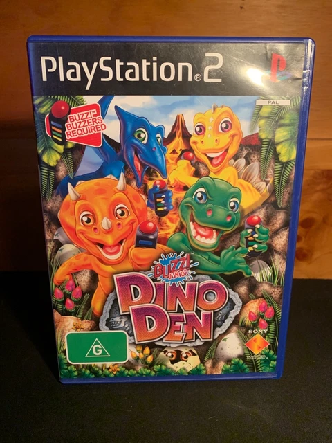 Buzz! Junior: Dino Den  (PS2) Gameplay 